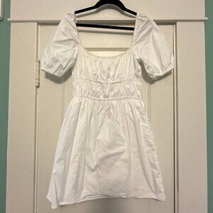 Reformation Woods Dress in White